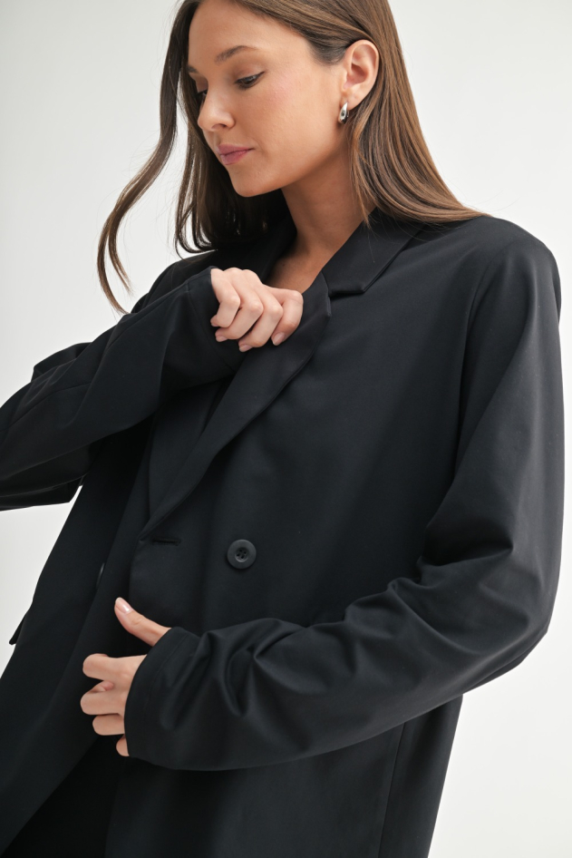 Oversized Blazer Jacket (AJ7147)