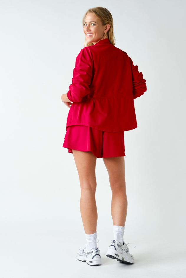 StrideFlex CurveCinch Peplum Jacket(AJ7721)