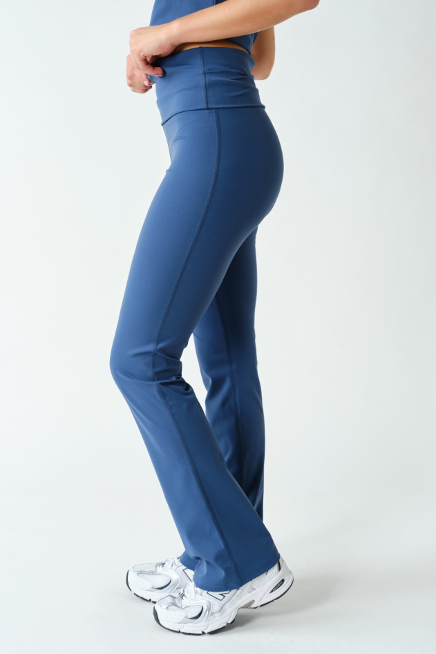 Align Fold-Over High-Waist Flare Leggings(AP7780)