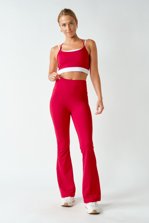 Venice Seamless-Front Flare Pants(APH3310)