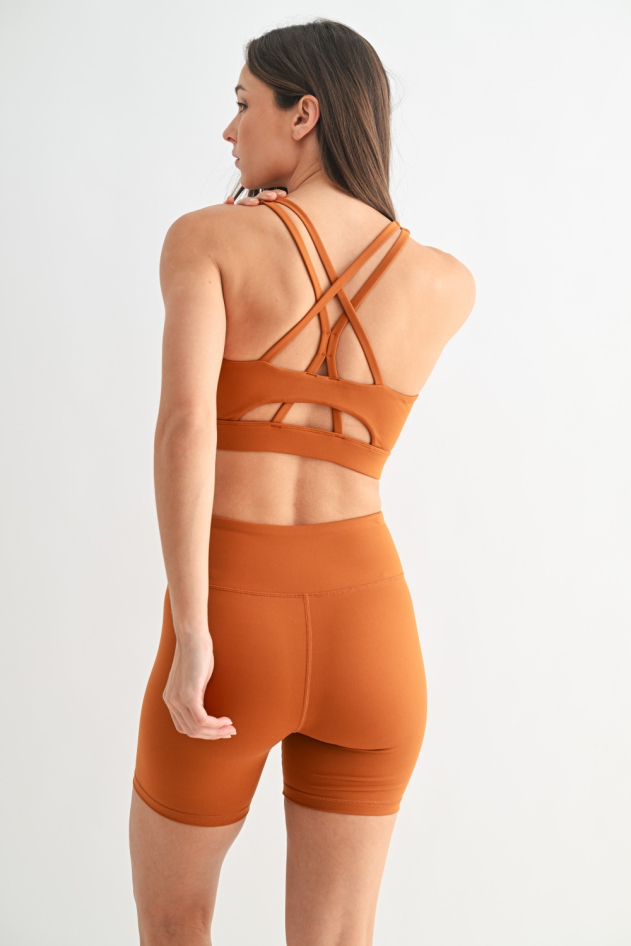 Newport Crisscross FlexForm Sports Bra(AT3286)