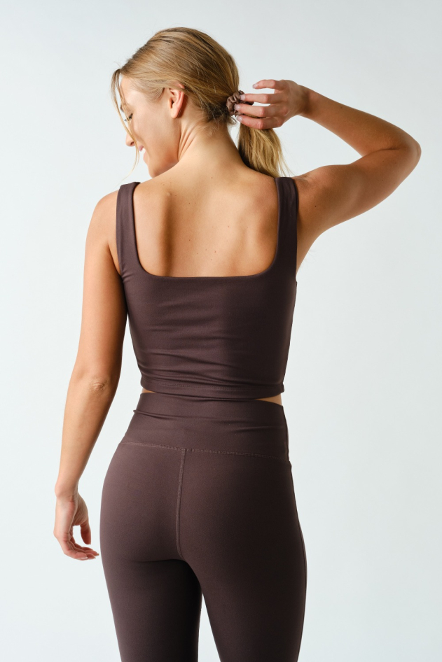 Venice Square-Neck Longline Top (AT7705)
