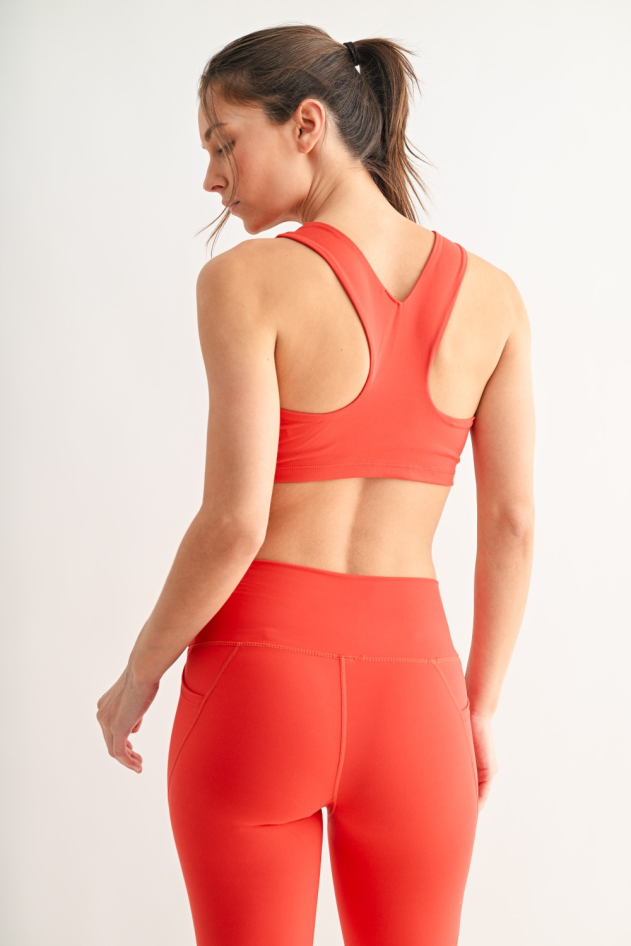 Venice Cloud Light Square Neck Sports Bra(BT657)