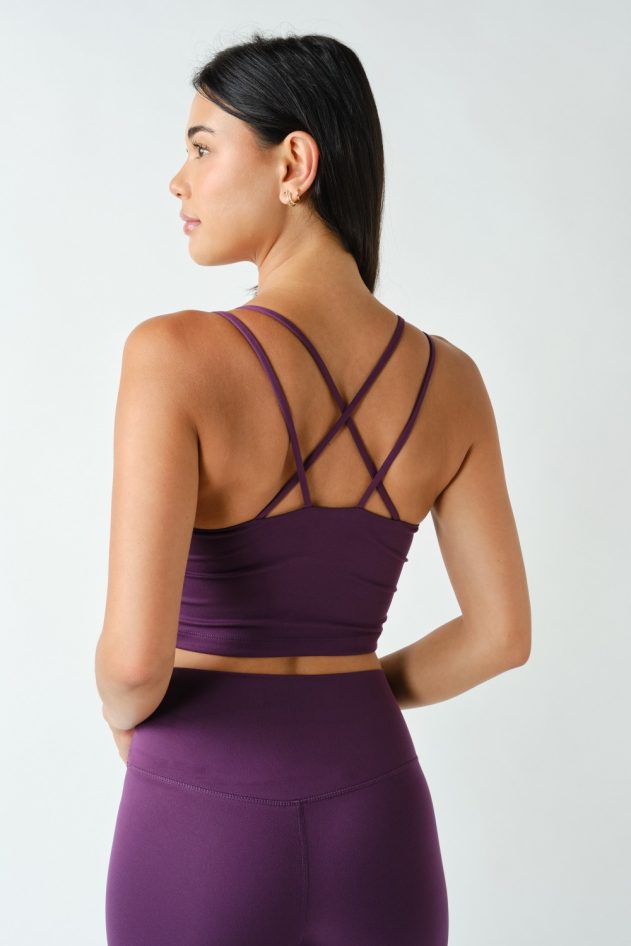 Venice Cloud Light Criss-Cross Sports Bra(BT666)
