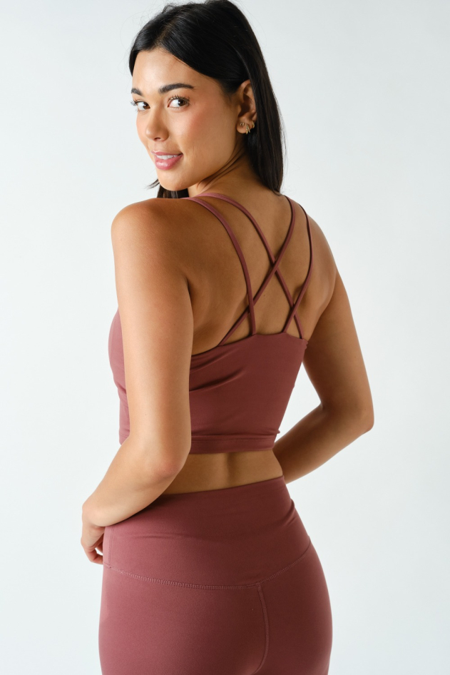 Venice Cloud Light Criss-Cross Sports Bra(BT666)