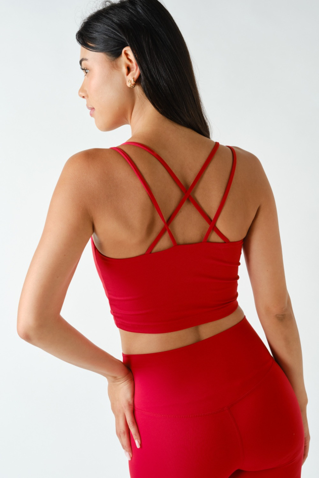 Venice Cloud Light Criss-Cross Sports Bra(BT666)