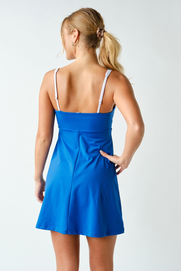 Sculpted Cutout Exercise Dress(KD5831)