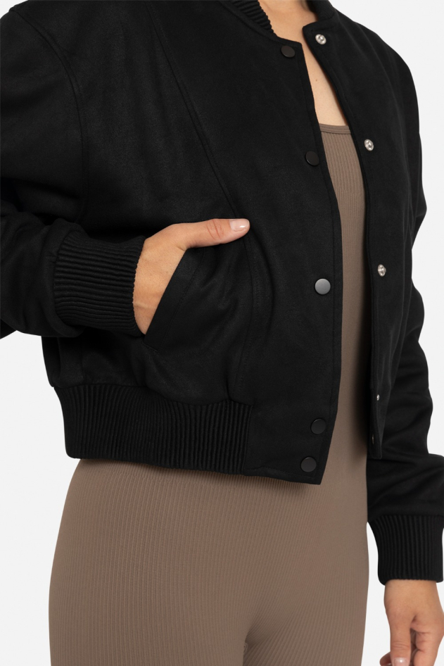 Suede Bomber Jacket (KJ5031)