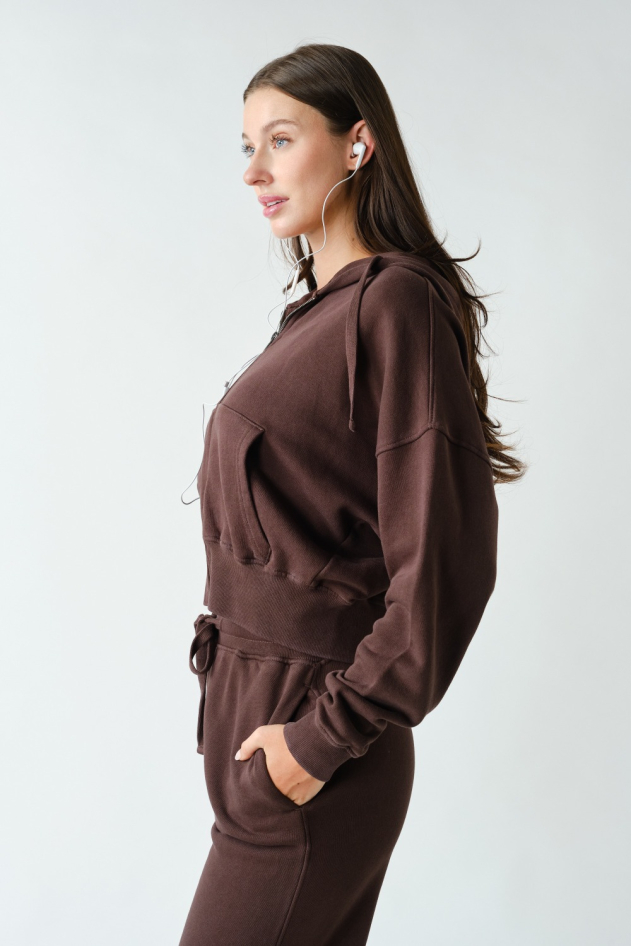 Mineral Wash Urban Ease Cotton Hoodie(KJ5324)