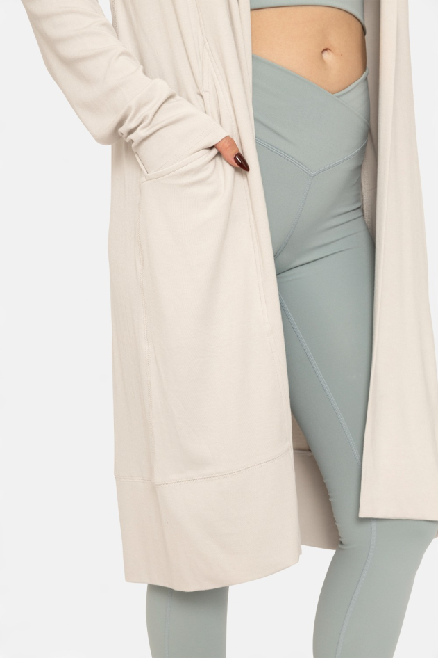 Luxe Draped Cardigan (KJ5390)