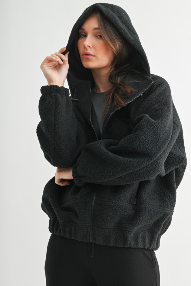 Alpine Fleece Zip Up  Hoodie(KJ5562)