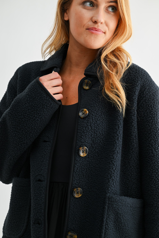 Frostline Button Sherpa Jacket(KJ5651)