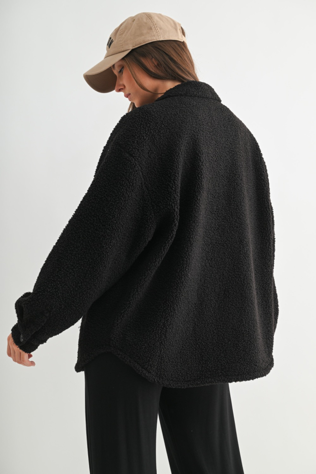 Frostline Sherpa Shacket(KJ5684)