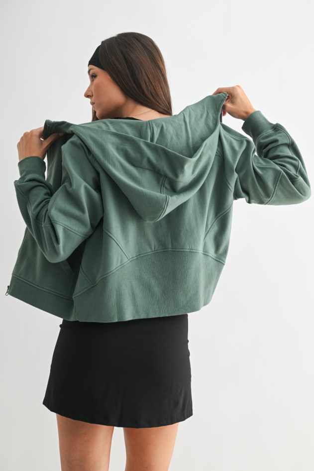 SoftStructure Zip-Up Fleece Hoodie(KJ5717)