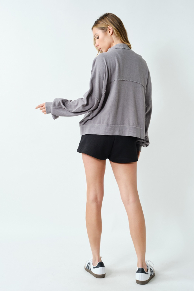 Solstice Mineral Wash Cardigan(KJ5724)