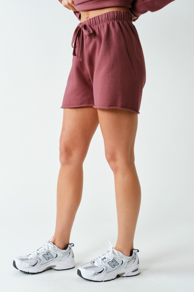 Malibu Vintage Edge Mid-Rise Shorts(KP5249)