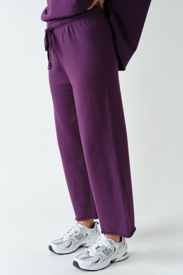Malibu Wide-Leg Fleece Pants(KP5279)