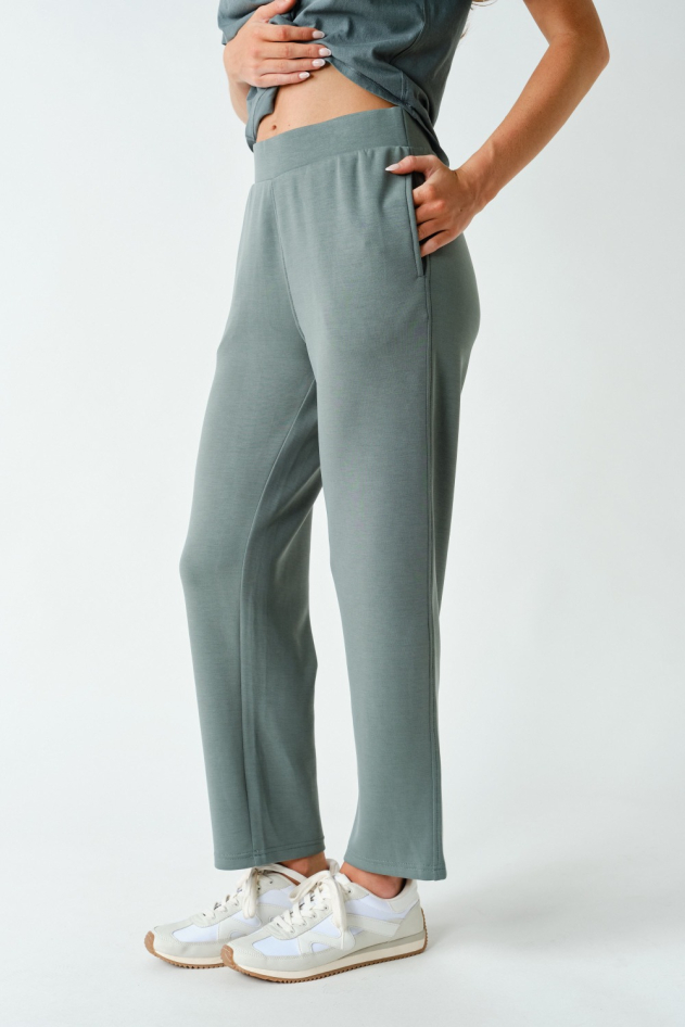Laguna Soft Drape Cropped Pants(KP5519)