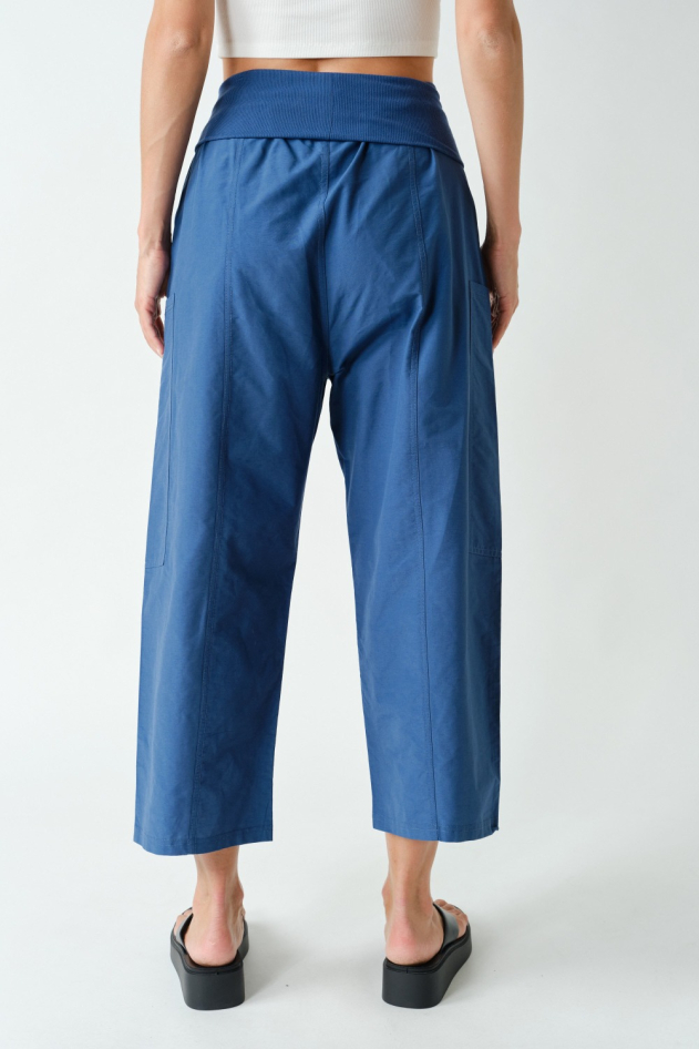 Voyager Wide Leg Cropped Pants(KP5554)