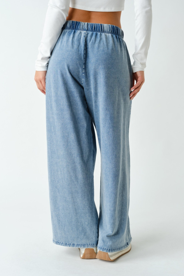 Rove Slouch Cotton-Stretch Pants(KP5989)