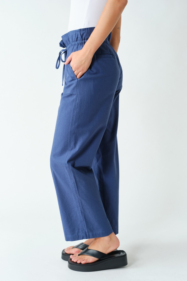 High-Waisted Paperbag Utility Pants(KP6013)