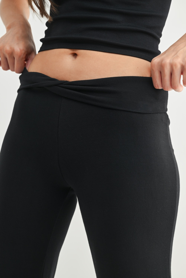 CrossPleat Flare Lounge Pants (KPZ12382)