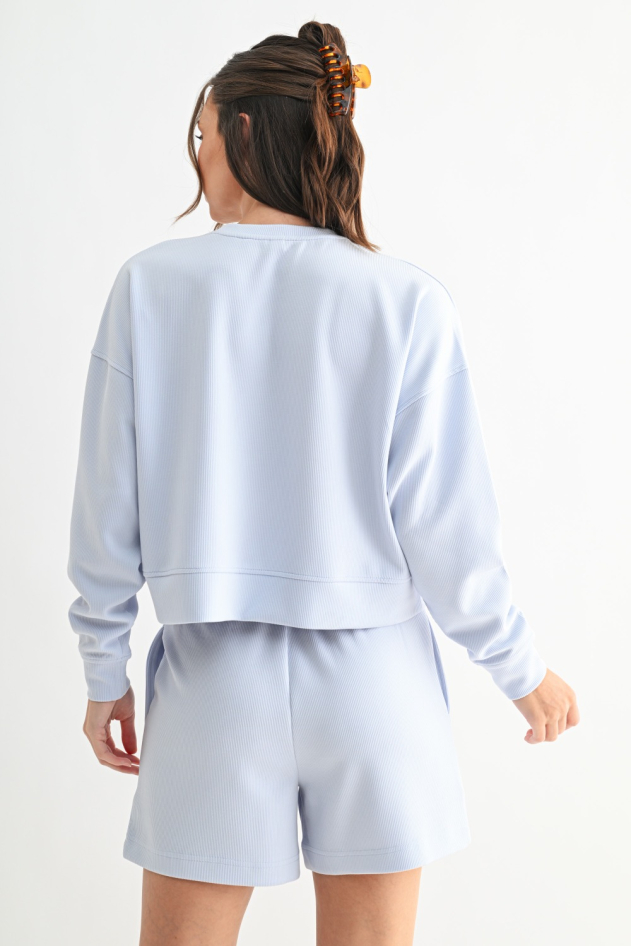 Luxe Sand Wash Rib Sweater(KT5570)