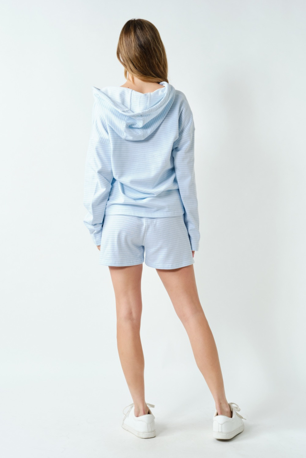 Boardwalk Stripe Pullover Hoodie(KT5635)