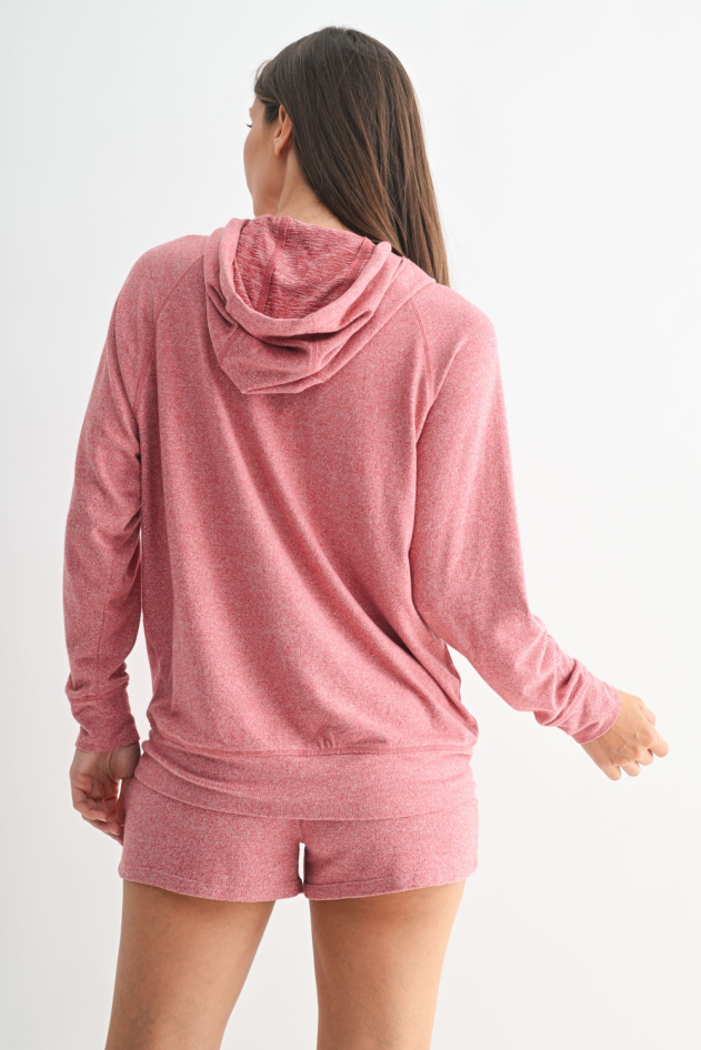 Brushed Hacci Lounge Hoodie(KT5668)