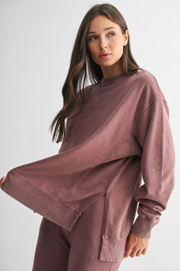 Highland Jacquard Boxy Long Sleeve(KT5674)