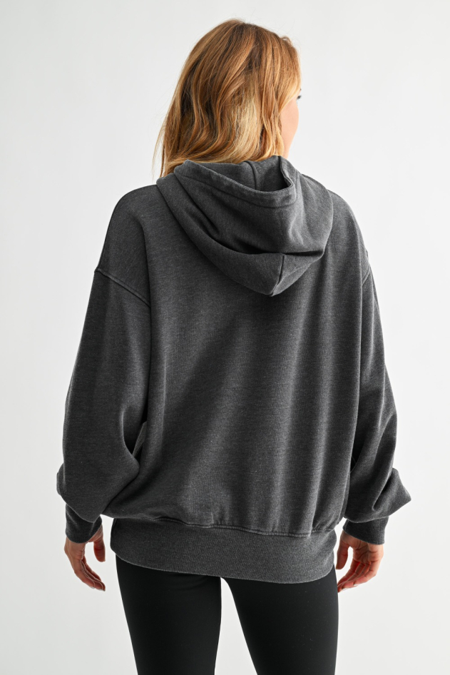 Burnout Bliss Fleece Hoodie(KT5740)