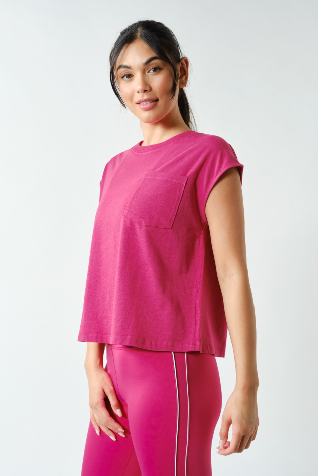 Sunkissed Pima Cotton Pocket Tee(KT5852)