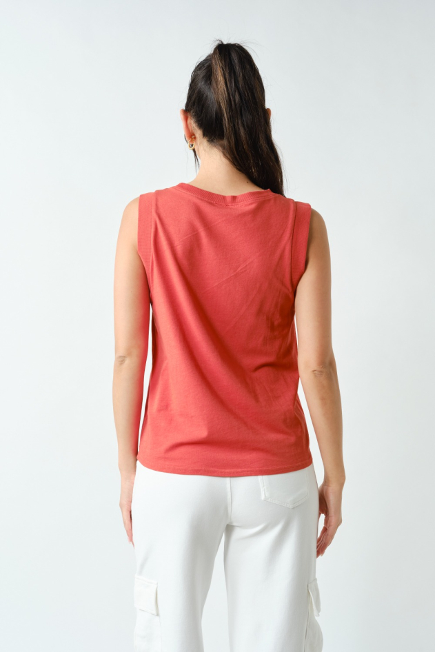 Terra Wash Pima Cotton Muscle Tank(KT5941)