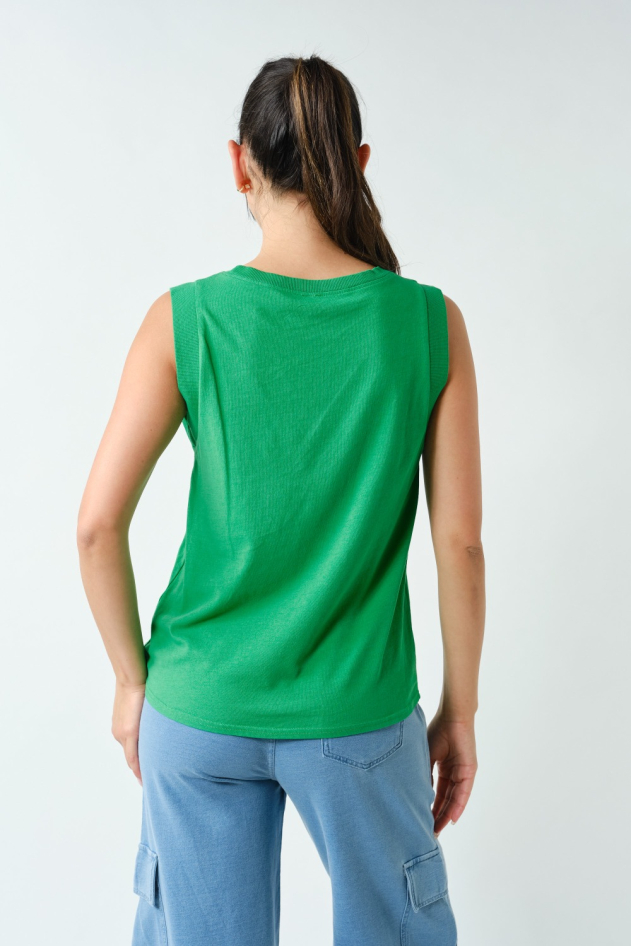 Terra Wash Pima Cotton Muscle Tank(KT5941)
