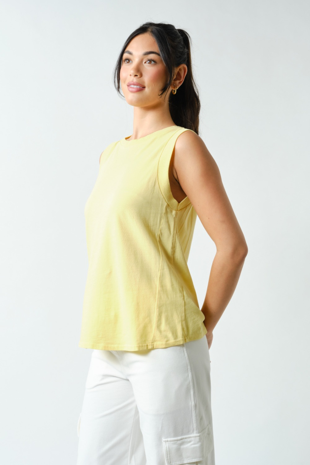 Terra Wash Pima Cotton Muscle Tank(KT5941)