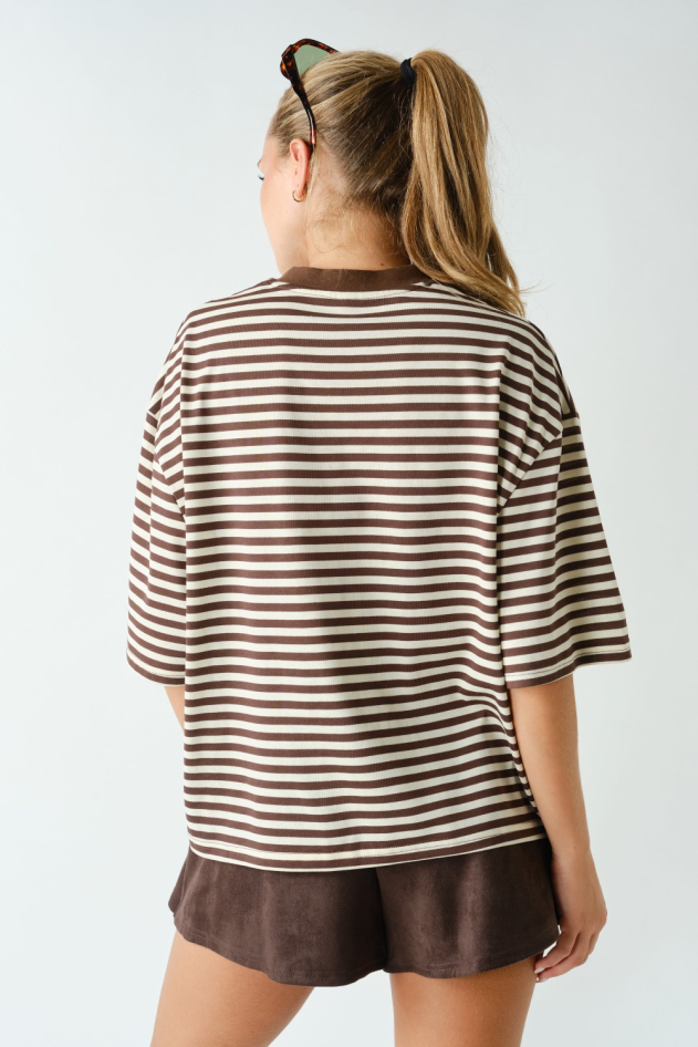 Latitude Striped Tee(KT5963)