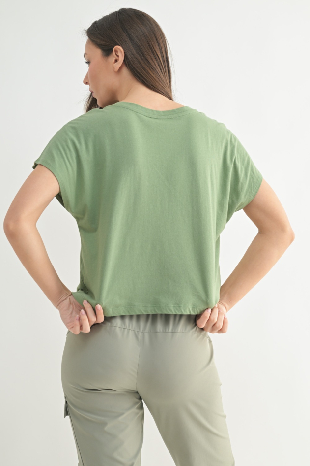 Core Cotton Boxy Tee (KTS12247)
